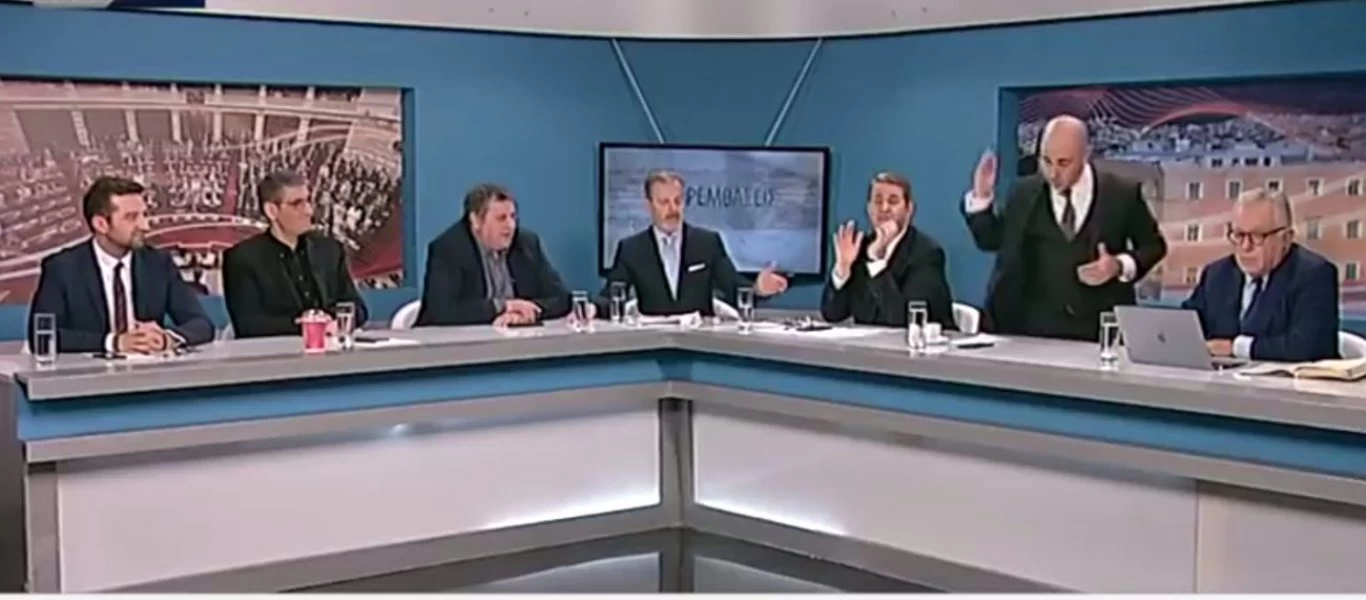 Ο Κ.Μπογδάνος τα «βρόντηξε» on air: Πήρε τον καφέ του και αποχώρησε από την εκπομπή (βίντεο)